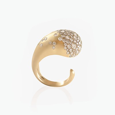 FUSE GLAMOUR RING CHAMPAGNE
